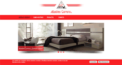 Desktop Screenshot of mueblescarrerasejido.com